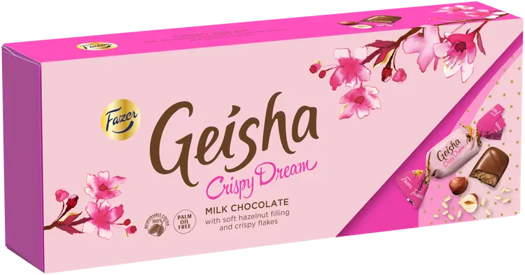 Fazer Geisha crispy dream 270g box