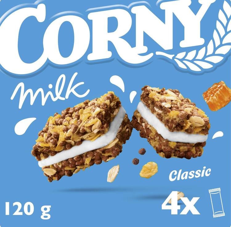 Corny Milk Classic välipalapatukka 4x30g
