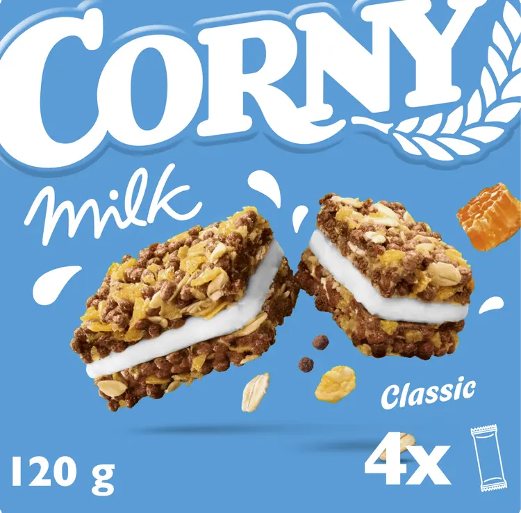 Corny Milk Classic välipalapatukka 4x30g