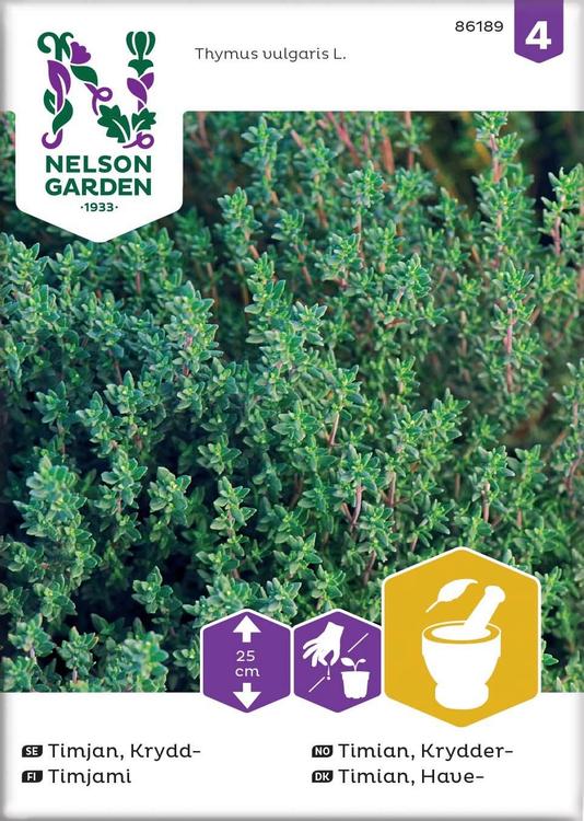 Nelson Garden Siemen Timjami