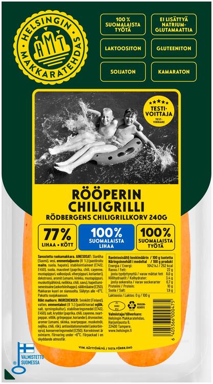 Helsingin Makkaratehdas Rööperin Chiligrilli 240 g