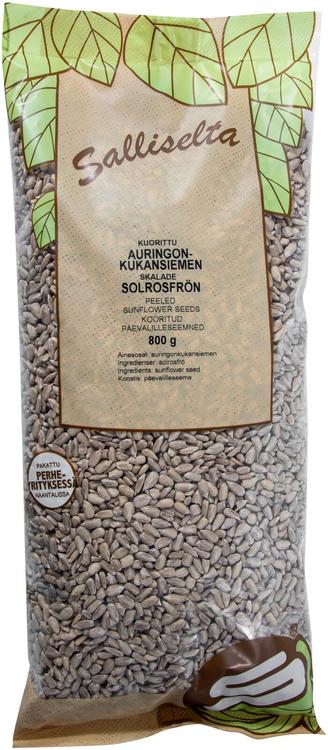 Salliselta Auringonkukansiemen kuorittu 800g