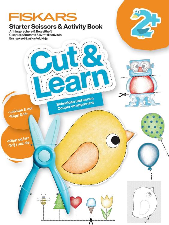 Fiskars Ensisakset & askartelukirja 2+