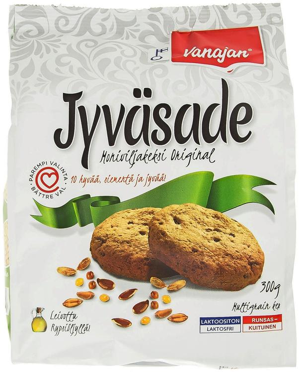 Vanajan Jyväsade Moniviljakeksi Original 300 g