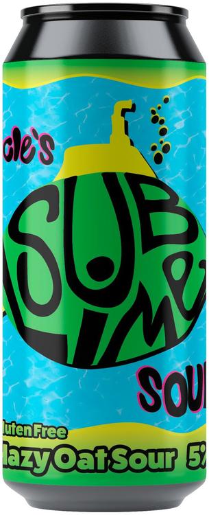 Uncle's SubLime Oat Sour w/ Lime 5% 0,44 L TLK