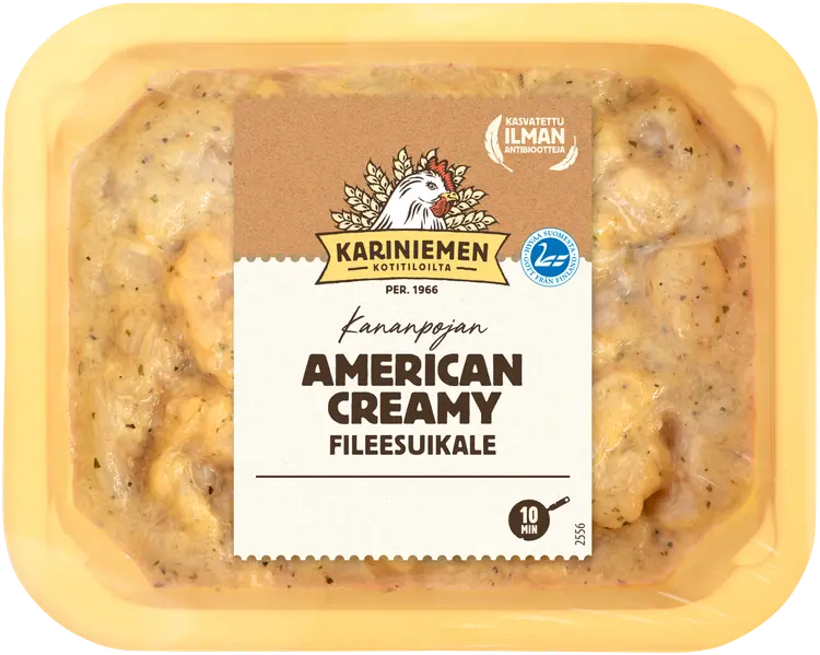 Kariniemen Kananpojan fileesuikale American Creamy 270 g