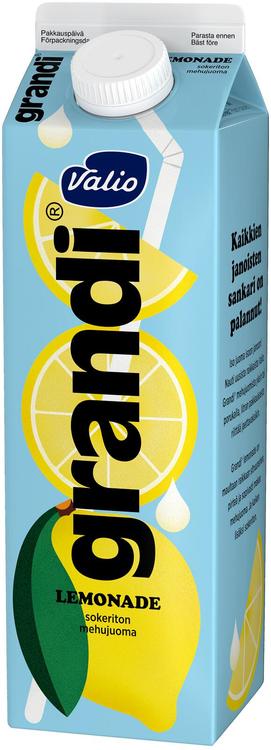 Valio Grandi® lemonade 1 l mehujuoma sokeriton