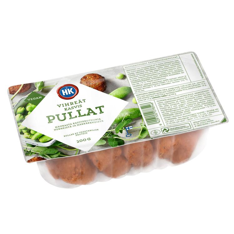 HK Vihreät Kasvispullat 200 g