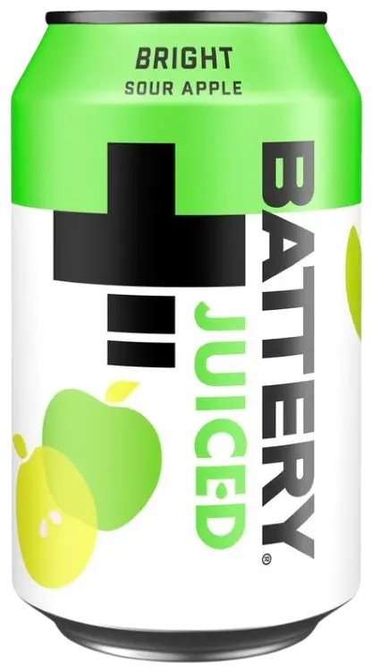 Battery Juiced Bright energiajuoma tölkki 0,33 L