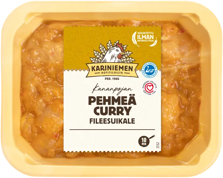 Kariniemen Kananpojan fileesuikale pehmeä curry 450 g