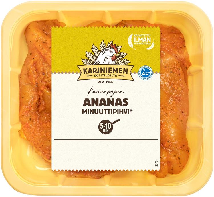 Kariniemen Kananpojan Minuuttipihvi® Ananas 350 g