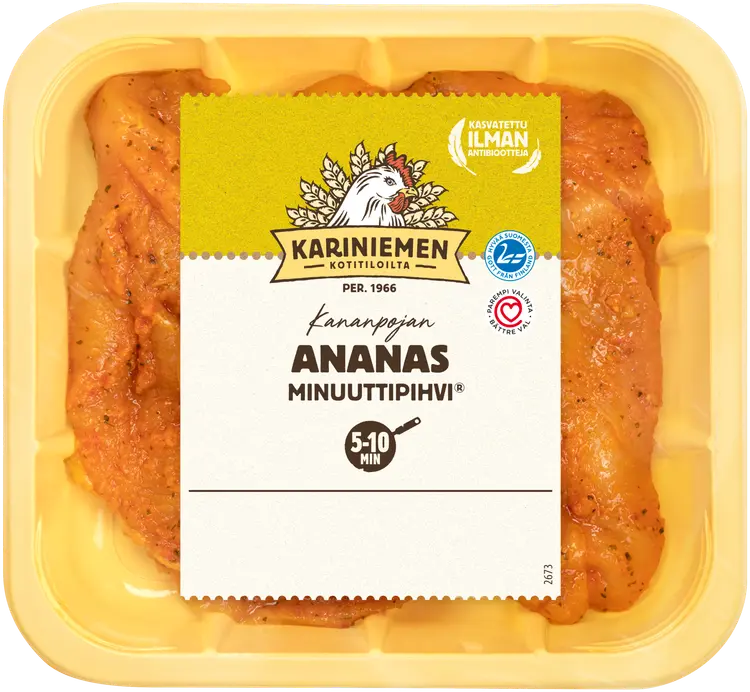 Kariniemen Kananpojan Minuuttipihvi® Ananas 350 g