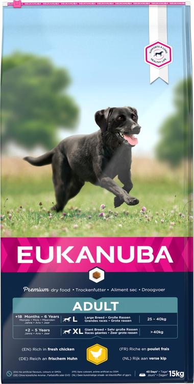 Eukanuba Adult Large Breeds koiranruoka 15 kg