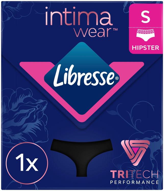 LIBRESSE Intimawear Hipster Black S