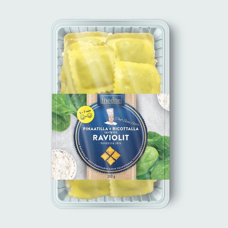 Ravioolid spinati ja ricottaga 300 g