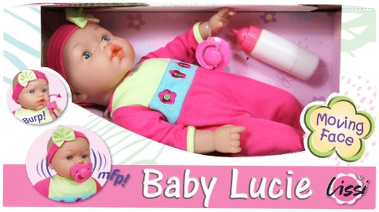 38 cm liikuv nägu beebi lucie