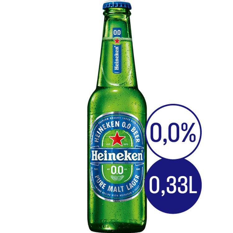 Heineken 0,0% alkoholiton olut 0,33 l