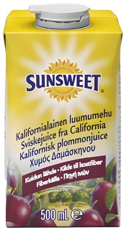 Sunsweet Luumutäysmehu, tiivisteestä valmistettu 500ml