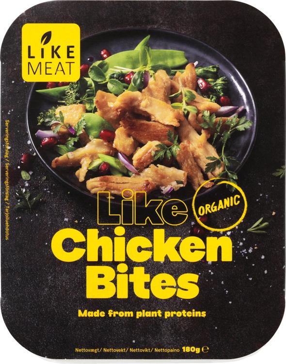 LikeMeat Organic Like Chicken Bites 180g maustetut luomusoijapalat