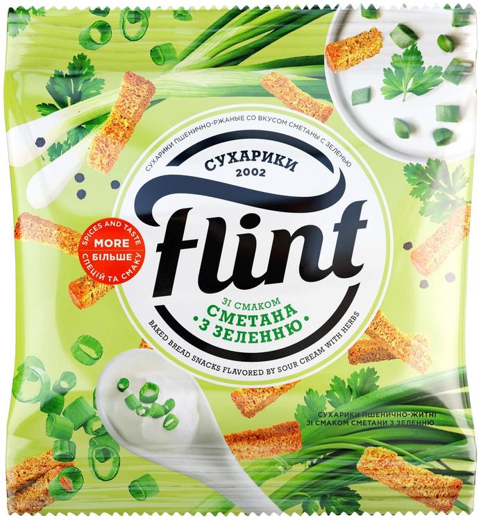 FLINT Hapukoore- ja ürdimaitselised kuivikud 35g