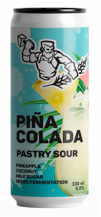 Mallassepät Piña Colada Sour 5,0% 0,33l tölkki