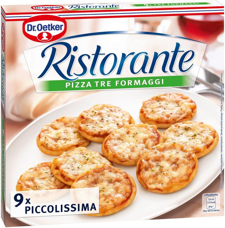 Dr. Oetker Ristorante Piccolissima Tre Formaggi pakastepizza 216 g