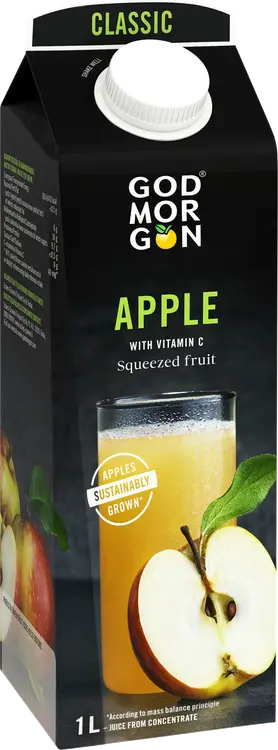 God Morgon Classic Omenatäysmehu 100% 1 L