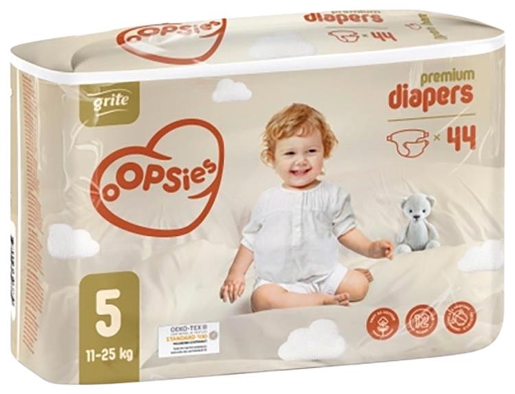 Grite püksmähkmed OOPSIES suurus 5, 12-18 kg 20 tk