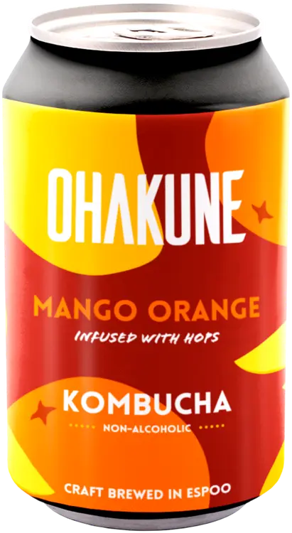 Ohakune Kombucha Mango teejuoma, 330ml