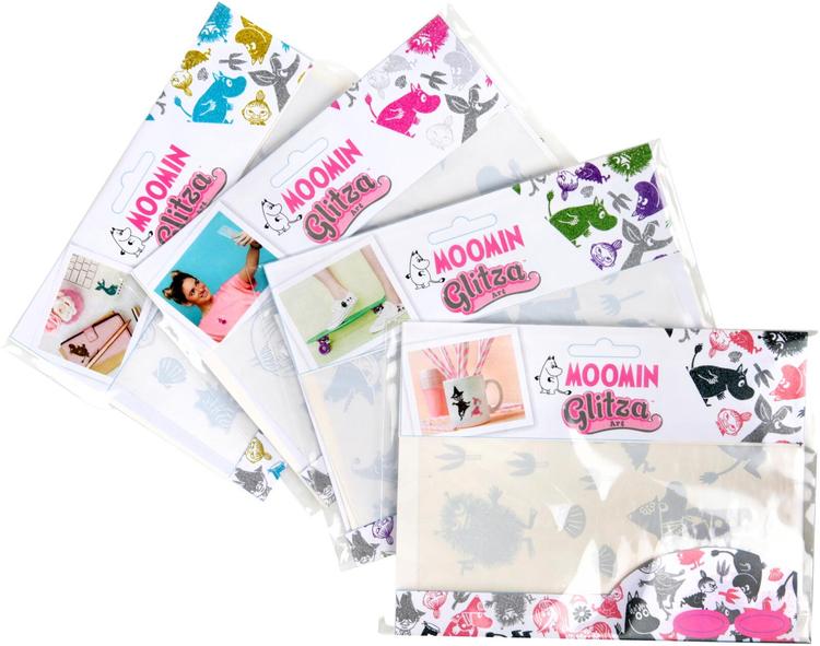Glittertatuointi Glitza Muumi aloituspakkaus