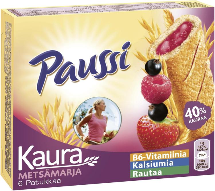 Paussi Metsämarja välipalapatukka 200g