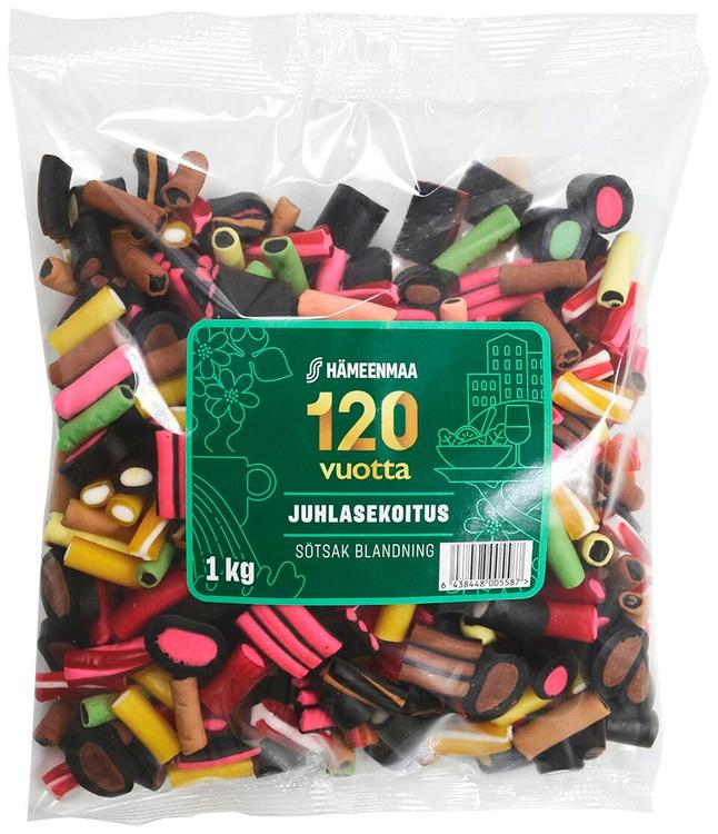 Hämeenmaa 120v Juhlasekoitus 1 kg