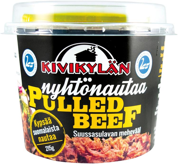 Kivikylän Pulled Beef 215g