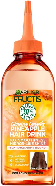 Garnier Fructis Hair Drink Pineapple Lamellar-hoitoaine kiillottomille hiuksille 200 ml