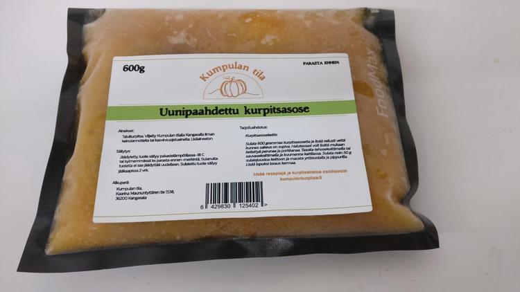 Uunipaahdettu kurpitsasose