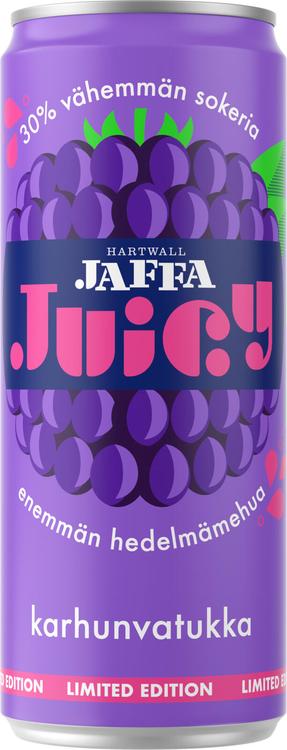 Hartwall Jaffa Juicy Karhunvatukka virvoitusjuoma 0,33 l