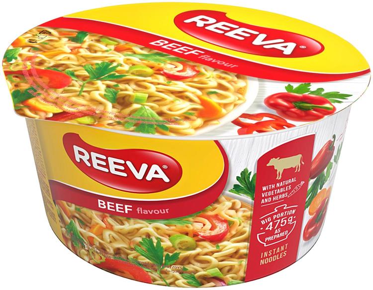 Reeva kuppinuudeli, naudanlihanmakuinen 75g