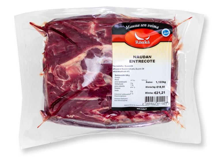 Rönkä Naudan entrecote n.1kg