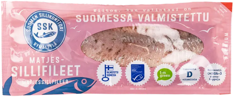 Sillikonttorin Matjessilliä vakuumissa +180g msc