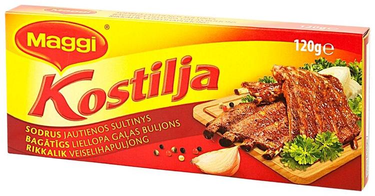 Veiselihapuljong Kostilja 120 g