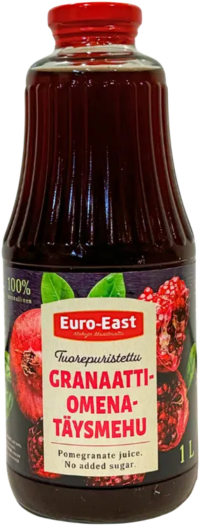 Euro-East Granaattiomenatäysmehu 100% 1,0l