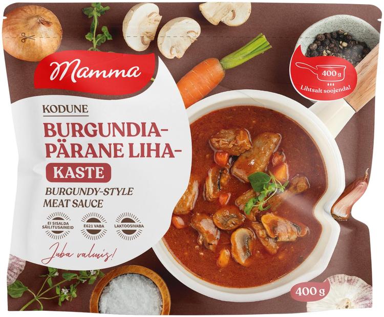 Mamma Burgundiapärane Lihakaste 400G