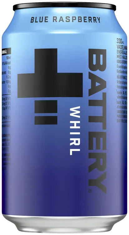Battery Whirl energiajuoma tölkki 0,33 L
