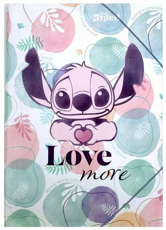 Stitch kummiga kaaned a3, pastell