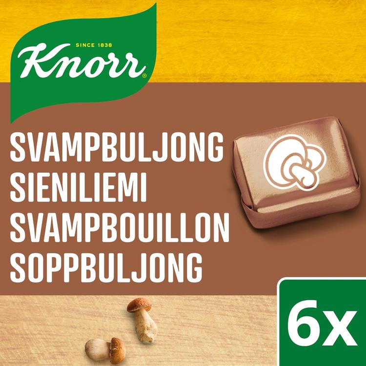 Knorr Sieni Liemikuutio 6x10g