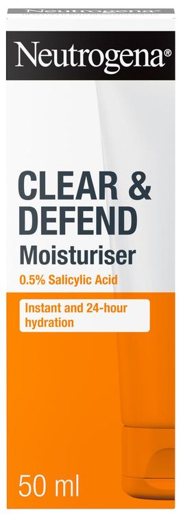 Näokreem Clear Defend Moisturiser Oil-Free 50 ml