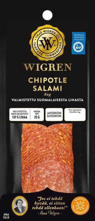 Wigren Chipotle Salami 80g