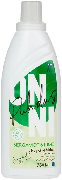 Puhdas ONNI Pyykkietikka Bergamot & Lime 750 ML