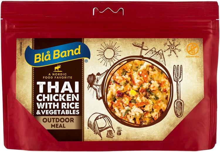 Blå Band Outdoor meal Thaikana riisillä ja kasviksilla 139g