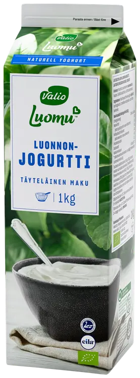 Valio Luomu™ luonnonjogurtti 1 kg laktoositon